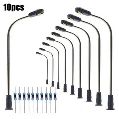 LED Street Lights For Model Making For Railway & Building Layout Resistors Hot