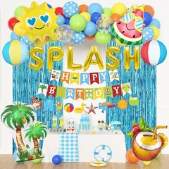 Complete Summer Pool Party Decoration Kit – Easy Setup & Quality Materials