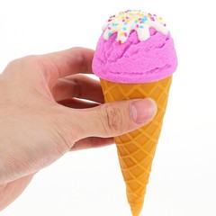 Simulated Ice Cream Cone Model Artificial Food Prop Photography Shop Decor