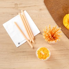 Restaurantware Straws 1000 Count 9 Inch Jumbo Plastic Boba Smoothie Straws Wide