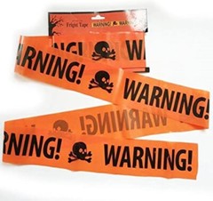 Halloween Party Décor – Garland Banner, Tablecover, Caution tape, Decal stickers