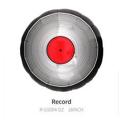 Record Balloons Vinyl Records Decor Retro Music Disco Rock and Roll Themed