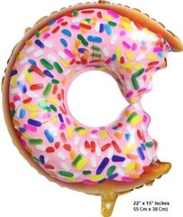 Foil Balloon Donut Sweets Decoration Adults Kids Happy Birthday Celebrate Party