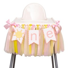 Sunshine High Chair Banner 1st