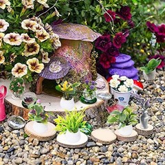 Inspire with These 20 PCS Miniature Plant Models Craft Lovers