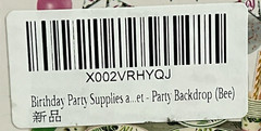 Wernnsai BumbleBee Bee Birthday Party Set New