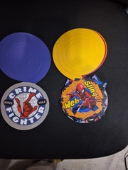 MARVEL Spiderman Swirl Decorations – (2 Pack) Crime Fighters 12 Piece Set