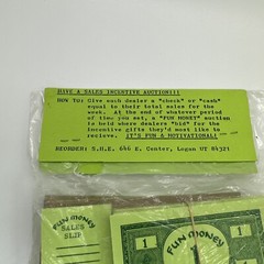 Tupperware Party Pack «Super Seller» Magnet, Fun Money & Booster Bucks NEW VTG