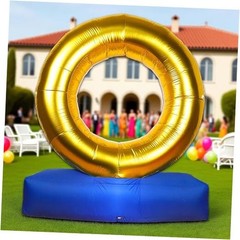 4.9*4.2Ft Inflatable Anime Decoration,Cartoon birthday Themed ring