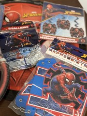 Spider-man Birthday Party Bundle – See Description For List Of Items Brand New
