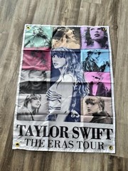 Small pop star banner – 34×23 inches, perfect for Swiftie fans, parties, dorms