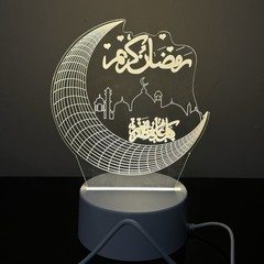 Ramadan Table Decoration for Home 2025 Ramadan LED Lights, USB Powered