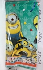 «Minions» Birthday Party Supplies, Plates, Invitations, Balloons, Tablecovers