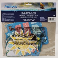 Disney Moana & Maui Happy Birthday Banner Set Party Supplies Kit New Moana 2