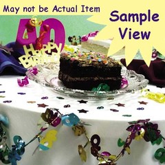 Multicolor Curly Q Confetti Party Table Scatter Retail Pack #9542 QS0 1 Pack