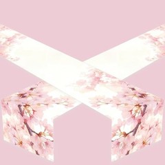 2Ct Cherry Blossom Party Table Runner – Japanese Spring Flowers Themed
