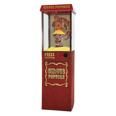 Circus Clown Popcorn Popper Machine Halloween Animated Prop – 5.7ft