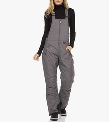 Arctic Quest Womens Ski Snow Bibs Pants Insulated Water Resistant Overalls Small
