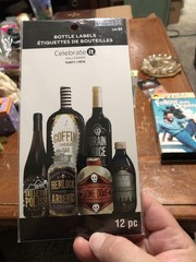 Celebrate It Halloween Bottle Labels