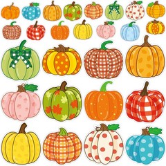 60pcs Pumpkin Cutouts for Bulletin Board Fall Classroom Decoration Autumn Hal…