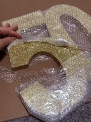 New Large Golden Glitter Sparkle ‘50’-birthday, Anniversary, Glam Decoration