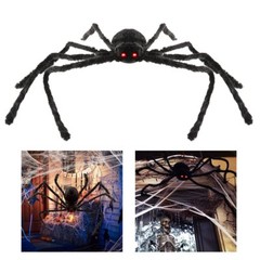 4ft Large Halloween Spider Haunted House Prop Indoor Outdoor Party Garden Decor