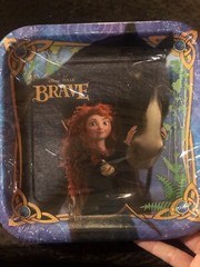 Disney -Pixar Brave 8 Plates 7”x7” Hallmark Party Disney Brave Factory Sealed