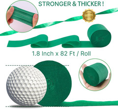 Dark Green Crepe Paper Streamers 4Pcs 328Ft Pack of Emerald Forest Hunter Green