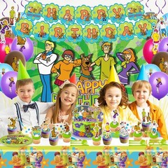 Dog Birthday Party Decorations Supplies, Including Birthday Banner, Tableclot…