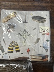 20 Guest Magical Wizard Birthday Party Supplies School Decorations Tableware