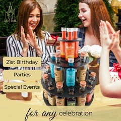 Party Display for Mini Liquor Bottles | 21st Birthday Holiday Celebration Dec…