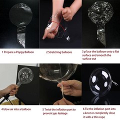 20 PCS Bobo Balloons Transparent Bubbles Balloon for Indoor Outdoor Weddings …