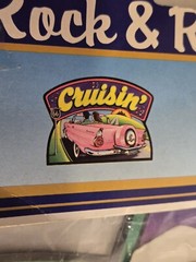 Rock & Roll Diecut Cutouts Decorations 1990 Vintage Beistle 4 Pack 16″ New RARE