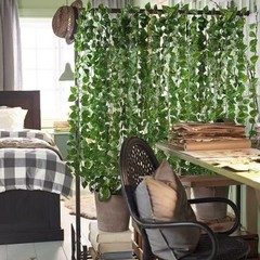 HO2NLE 12 Pack 84Ft Artificial Vines Hanging Greenery 84Feet, Green-12