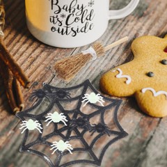 1 Set Miniature Halloween Things Decor Cake Decorations Home Mystery Crafts Hat