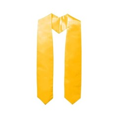 Black Graduation Sash Stole Photo Props for Valedictorian Long Sash
