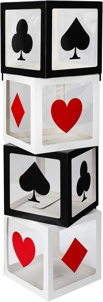 Pcs Large Casino Dice Favor Boxes 12 x 12 x 12 Inch Casino Theme Party 4