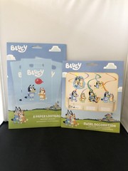 Bluey Party Decorations Bluey Kid Birthday Swirl Decorations and party loot bags