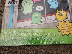 Ugly Doll Uglydoll Scene Setter Birthday Over 6ft Wall Decoration Indoor Outdoor