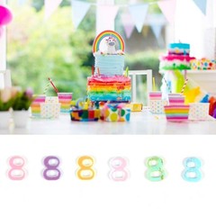 Number 0-9 Birthday Confetti, Mixed Color, DIY, Party, Table, Graduation