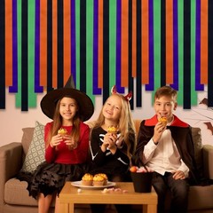 Versatile Crepe Paper Streamers – 8 Rolls, 656ft for Birthday & Holiday Events