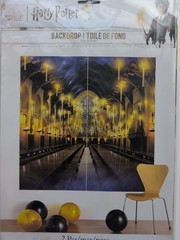 Backdrop Harry Potter Party Hogwarts Decoration