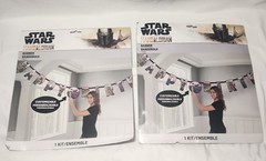 NEW Star Wars Bday Party Decorations Banners Masks Photo Backdrop Pens Candle