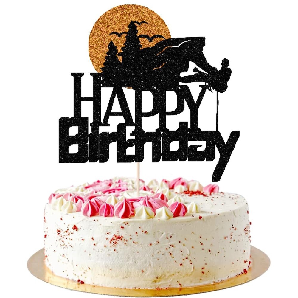 Rock Climbing Happy Birthday Cake Topper,Hiking-Themed/Sports Theme Birthday …