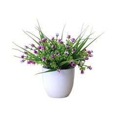Modern Artificial Lily of the Valley Potted Flower for Minimalist Decor