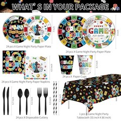 Family Game Night Party Decorations for Birthday, Family House Board Gaming