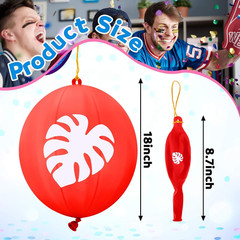 30 Pcs Cartoon Punch Balloons Bulk for Party Game Favors 18 Inch Punching