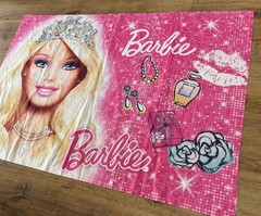 Barbie Birthday Party Decoration Princess Banner Photo Backdrop Material Crafts