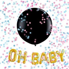 Gender Reveal Party Pack – XL Balloons – 96 Pieces