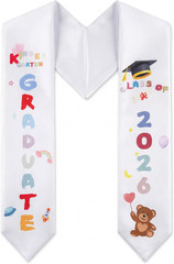 2026 Kindergarten Graduation Stole Preschool Graduation Sash 20X4 Inch Gradua…